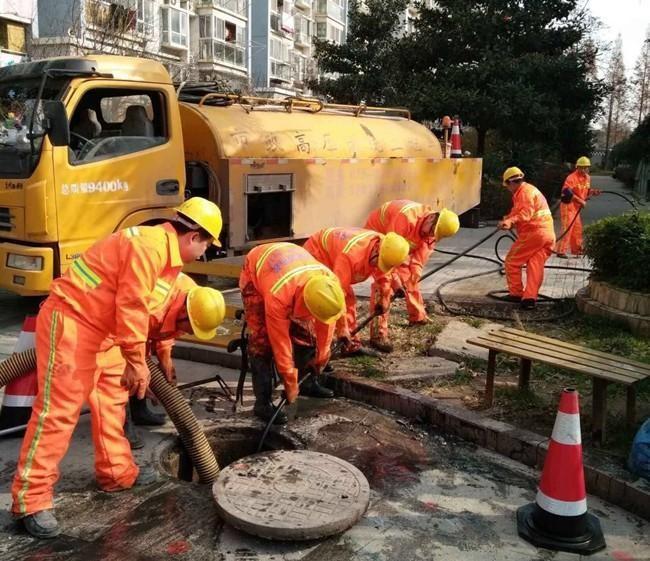 鹿城市政管道清淤