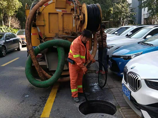 鹿城排污管道清淤