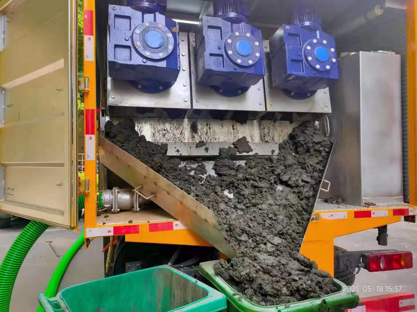 鹿城化粪池清掏城市维护站-泥浆净化干湿分离处理